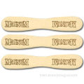 Wooden Ice Cream Spoons with Smooth Surface and 114mm Length